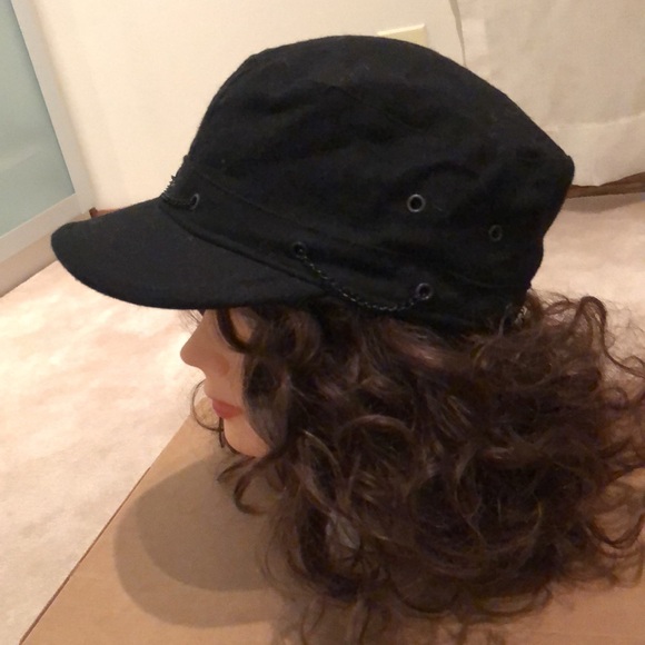 Black Winter Hat - Picture 3 of 4